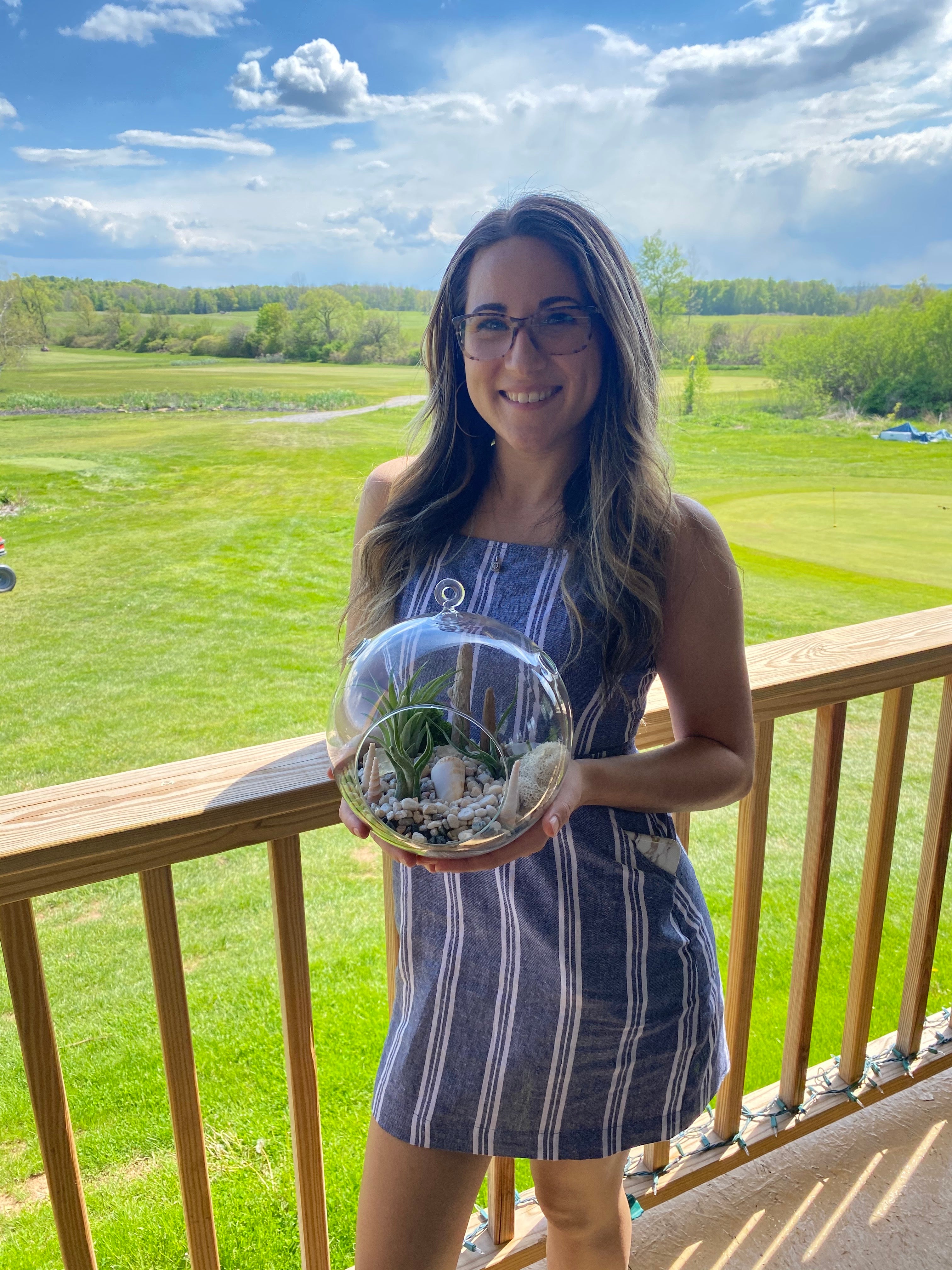 Par-Tee with Plants at Crystal Springs Golf Course, NY