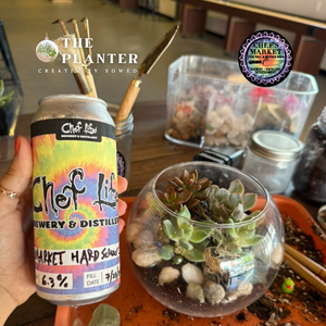 Plant & Sip at Chef's Market 8.24