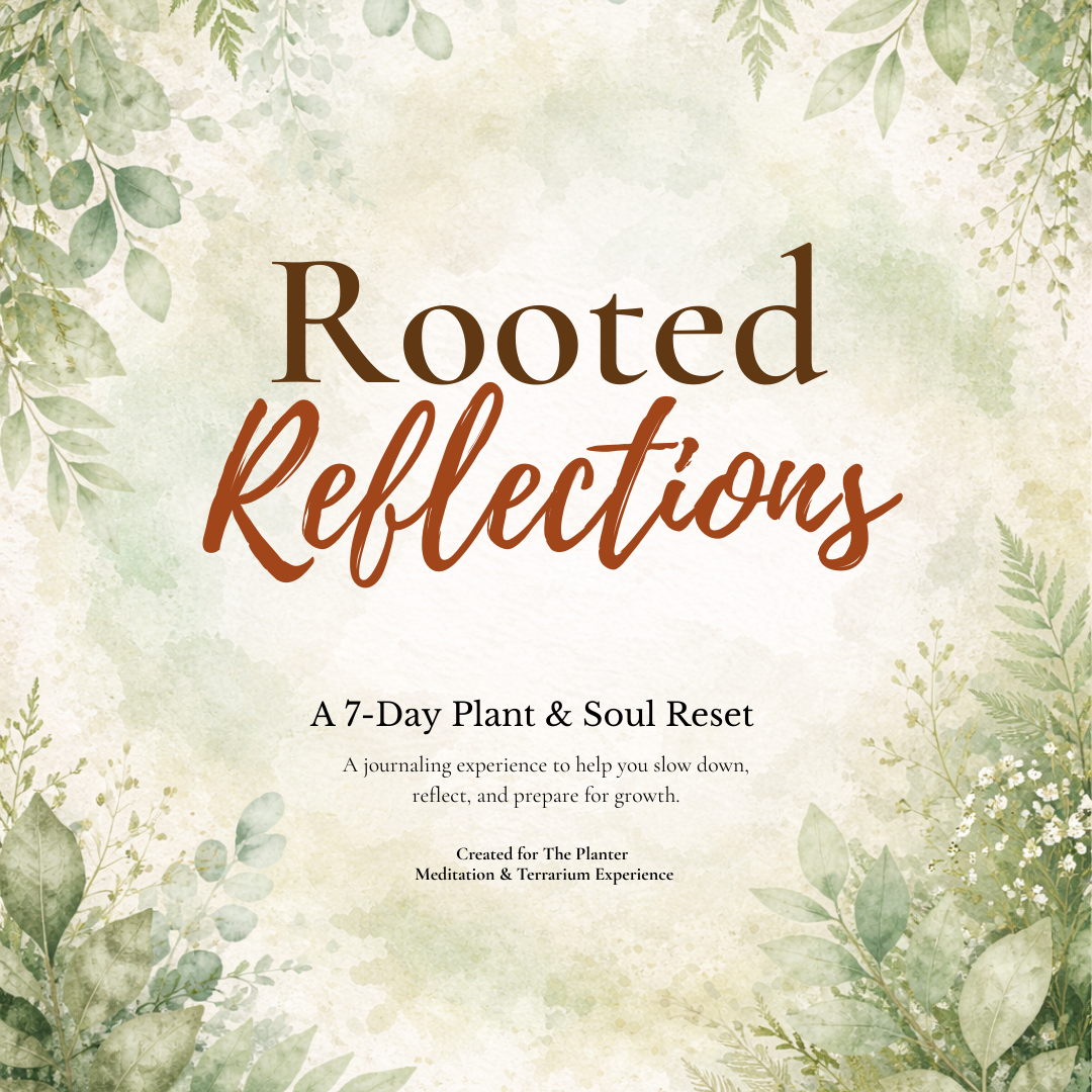 Rooted Reflections: A Plant-Inspired Journal for Growth