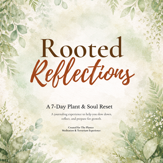 Rooted Reflections: A Plant-Inspired Journal for Growth
