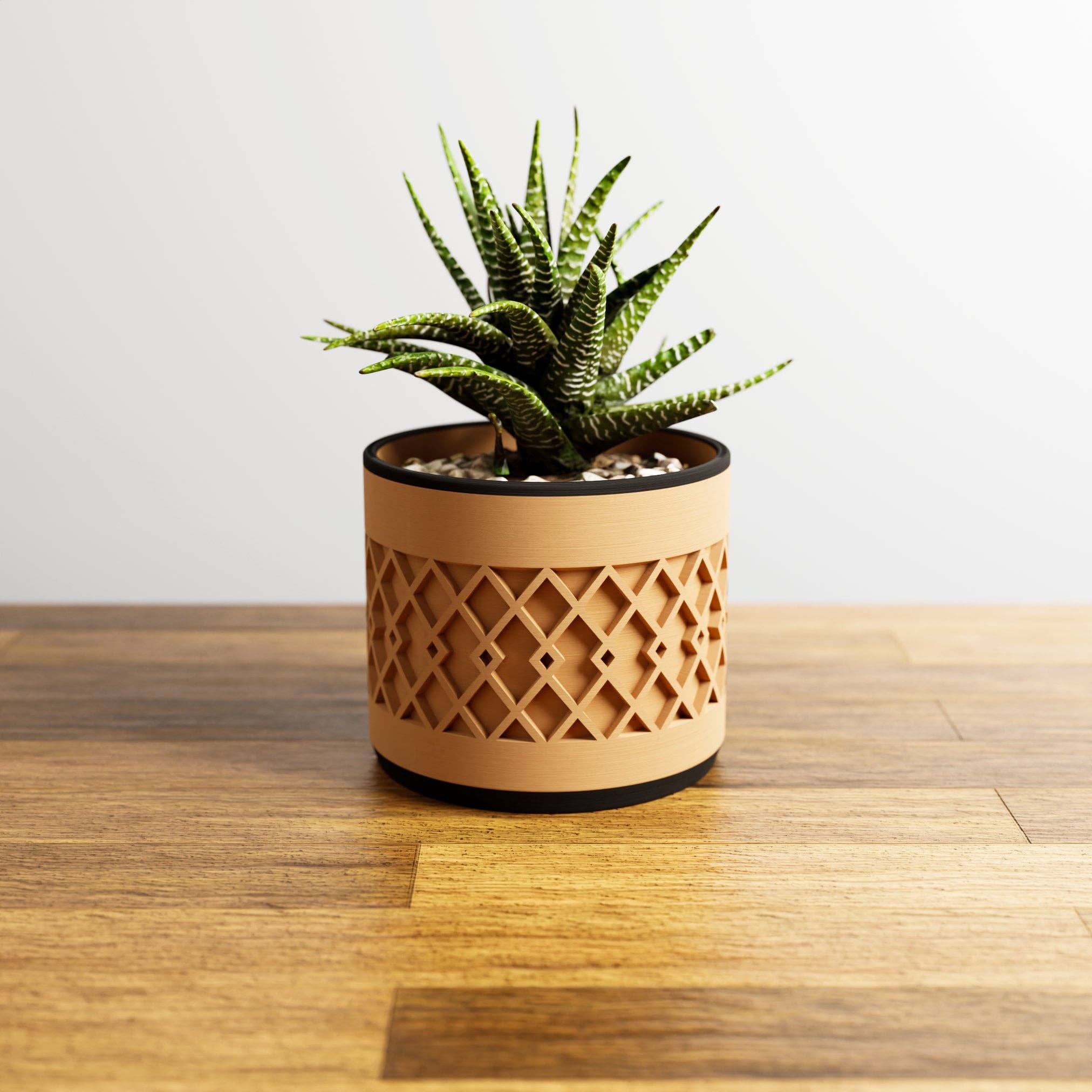 EARTH Planter - Stylish Simplicity: 3.5 Inches / Natural