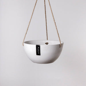 Kanso Designs - 10" Signature Stone Hanging Planter Pot