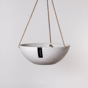Kanso Designs - 12" Signature Stone Hanging Planter Pot